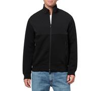 Armani Exchange Felpa da Uomo, a Maniche Lunghe, a Contrasto, Colore Nero, M, Nero, M