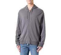 Armani Exchange Felpa da Uomo The Grid, Sustainable con Logo Tape Hooded Eiffel Tower, M, Torre Eiffel, M