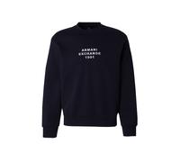 ARMANI EXCHANGE Felpa navy / bianco Uomo ARMANI EXCHANGE L