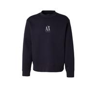 ARMANI EXCHANGE Felpa navy / bianco Uomo ARMANI EXCHANGE M navy / bianco