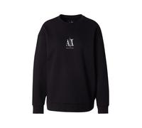 ARMANI EXCHANGE Felpa nero / bianco Donna ARMANI EXCHANGE XL nero / bianco