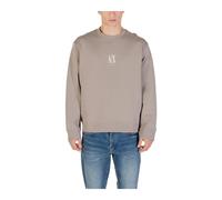 Armani Exchange - Felpa stampata a maniche lunghe e girocollo - - Sweatshirts & Hoodies - Uomo - Grigio - 2XL