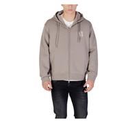 Armani Exchange - Felpa Uomo Cotone Poliestere Elastan - - Sweatshirts & Hoodies - Uomo - Beige - M