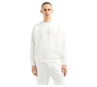 Armani Exchange Cotton Icon Logo Crewneck Sweatshirt Uomo (Pacco da 1)