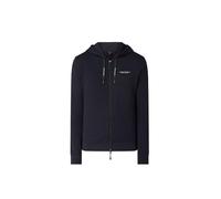 ARMANI EXCHANGE Giacca di felpa blu notte / bianco, Taglia XXL