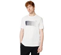 Armani Exchange Front 3D Printed Logo Modern T-Shirt, Bianco Sporco, S Uomo