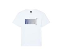 Armani Exchange Front 3D Printed Logo Modern T-Shirt, Bianco Sporco, S Uomo