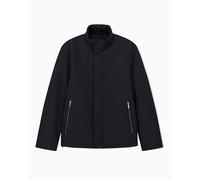 Armani Exchange Blue Polyester Full-Length Jacket - IT44 | S