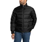 Armani Exchange Giacca da uomo Essential, con logo Monogram imbottito, nero, XL, Nero, XL
