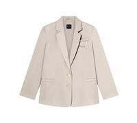 Armani Exchange - Giacca in crepe con catenella - - Jackets - Donna - Beige - M