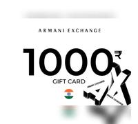 Armani Exchange Gift Card 1000 INR Key - INDIA