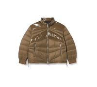 Armani Exchange Gilet da uomo Real, maniche lunghe, inserti lucidi, Soft Touch Down, Crocodile, S