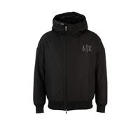 Armani Exchange - Giubbotto Bomber con Cappuccio - - Jackets - Uomo - Nero - S