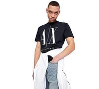 ARMANI EXCHANGE Maglietta '8NZTPA' blu notte / bianco, Taglia S