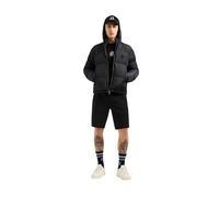 Armani Exchange Icon Project, Embroidered Logo, Long Sleeve T-Shirt, Nero, S Uomo