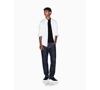Armani Exchange Icon Project, Embroidered Logo Polo, Nero, XL Uomo