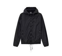 Armani Exchange Icon Project, Toppa Frontale con Logo, Giacca a Vento, Nero, S