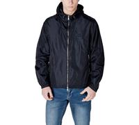 Armani Exchange Icon Project - Giacca con Logo in Rilievo, Blu Scuro, XL, Blu Scuro, XL