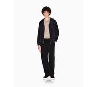 Armani Exchange Icon Project - Giacca da Uomo con Logo in Rilievo, Nero, S