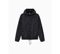 Armani Exchange Icon Project, Toppa con Logo Frontale, Giacca a Vento, Nera, M, Nero, M