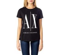 Armani Exchange Icontee Logo T-shirt, Donna, Nero, XL