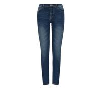 Armani Exchange J01 Super Skinny Stretch Cotton Jeans, Denim Indaco, 52 Donna