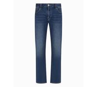 Armani Exchange J13 Comfort Slim Jeans, Blu Denim, 52 Uomo