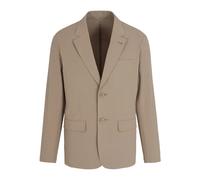 Armani Exchange, ,Jackets ,Uomo ,Beige ,XS Giacca in cotone stretch Due bottoni Foderata