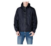 Armani Exchange Icon Project, Logo Embossed Patch Giacca, Blu Scuro, M Uomo
