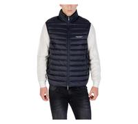 Armani Exchange Blue Polyamide Sleveless Jacket - IT44 | S