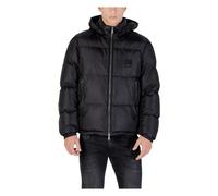 Armani Exchange, ,Jackets ,Uomo ,Nero ,2XL Piumino urbano con cappuccio