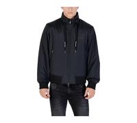 Armani Exchange, ,Jackets ,Uomo ,Nero ,M Blazer a Maniche Lunghe con Chiusura a Zip