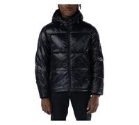 Armani Exchange, ,Jackets ,Uomo ,Nero ,S Piumino con cappuccio e zip intera