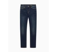 Armani Exchange Jeans da donna in denim super skinny, Blu denim, 28
