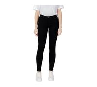 Armani Exchange, ,Jeans ,Donna ,Nero ,W28 L32 Jeans neri con zip e tasche