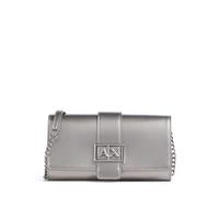 Armani Exchange Jodie Borsa a tracolla argento, pelle sintetica, donna