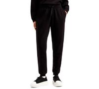 Armani Exchange Women's Icon Project, Shiny Studs Logo, Pantaloni della Tuta, Nero, L, Nero, L