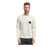 Armani Exchange, ,Knitwear ,Uomo ,Bianco ,XL Maglione collo a giro Bianco Patch