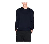 Armani Exchange, ,Knitwear ,Uomo ,Blu ,L Maglieria Girocollo a Maniche Lunghe