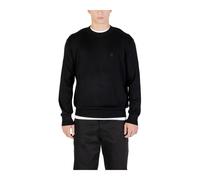 Armani Exchange, ,Knitwear ,Uomo ,Nero ,3XL Maglieria a Maniche Lunghe Girocollo