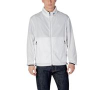 ARMANI EXCHANGE Lightweight Zip-up Hooded Windbreaker Jacket 8NZB07, Giacca a vento Uomo, Bianco 1100 (White), S