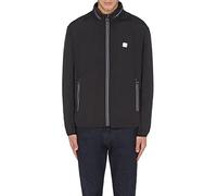 ARMANI EXCHANGE Giacca di mezza stagione nero / bianco, Taglia XXL