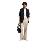 Armani Exchange Limited Blue Edition Logo Patch Cotton Piquet Polo, Bianco Sporco, S Uomo