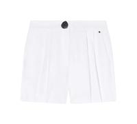 Armani Exchange - Linen Twill Shorts - - Shorts - Donna - Bianco - M