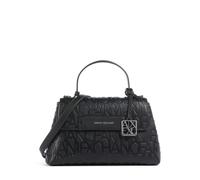 Armani Exchange Liz Borsa a mano nero, poliuretano, donna
