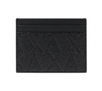 Armani Exchange - Logo Card Holder Wallet - - Accessories - Uomo - Nero - ONE SIZE