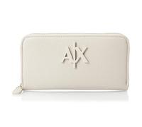ARMANI EXCHANGE Logo Frontale, Chiusura Lampo Portafoglio Bi-Fold Donna