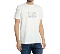 Armani Exchange Uomo T-Shirt con Logo della Scatola, off White, L