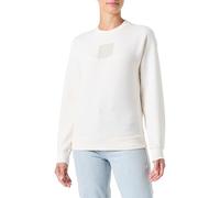 Armani Exchange Logo Quadrato, Scollo Rotondo Maglia di Tuta, ISO, L Donna