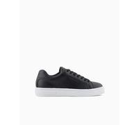Armani Exchange London, Scarpe da Ginnastica Donna, Nero, 39 EU